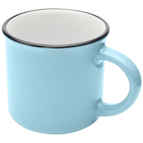 Mug en céramique 240ml personnalisé Bari Bleu récif